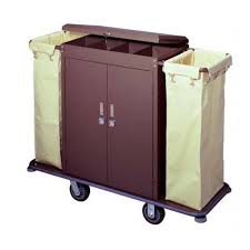 Housekeeping trolly.